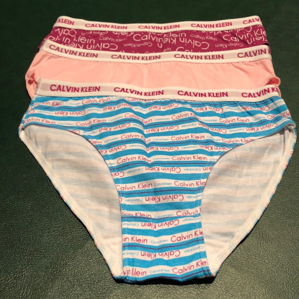 Girls Calvin Klein under garments